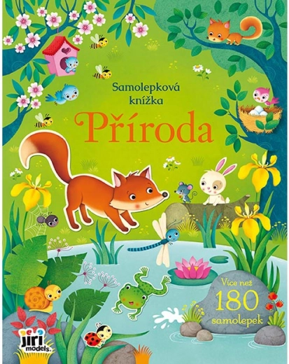 Libro di adesivi Natura