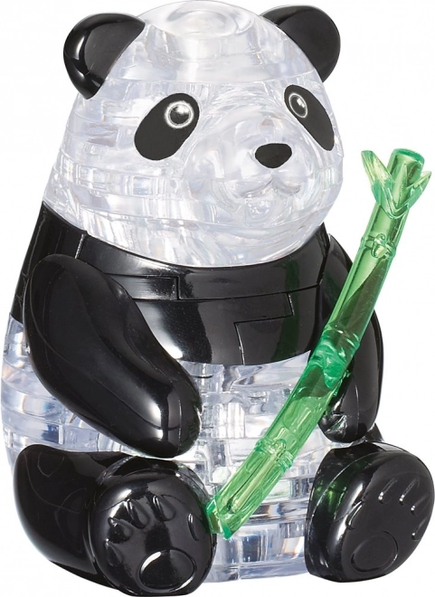 3D crystal puzzle panda 42 pieces