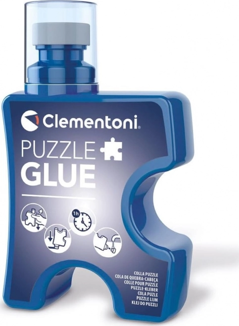 CLEMENTONI Puzzle Glue 200 ml with brush applicator