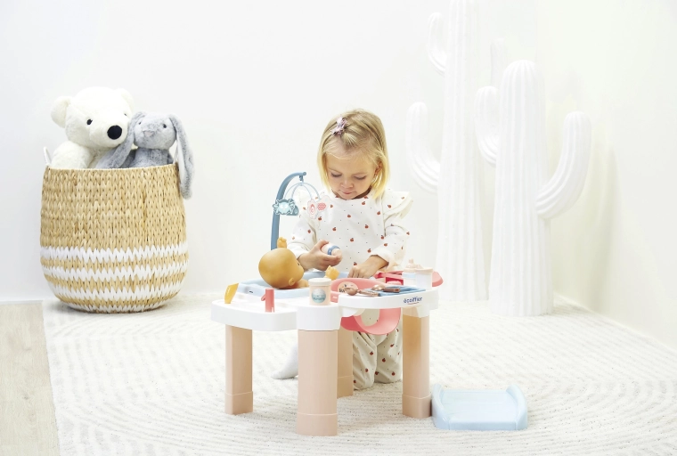 Struttura stabile e sicura in colori pastello