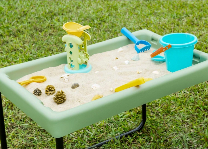Sensory play with sand and water