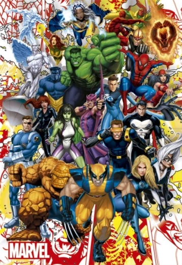 EDUCA Puzzle Marvel Heroes 500 pieces