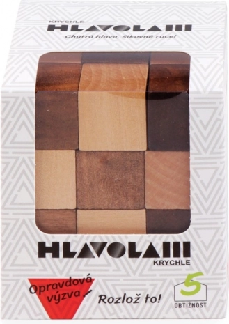 Dřevěný Hlavolam Krychle