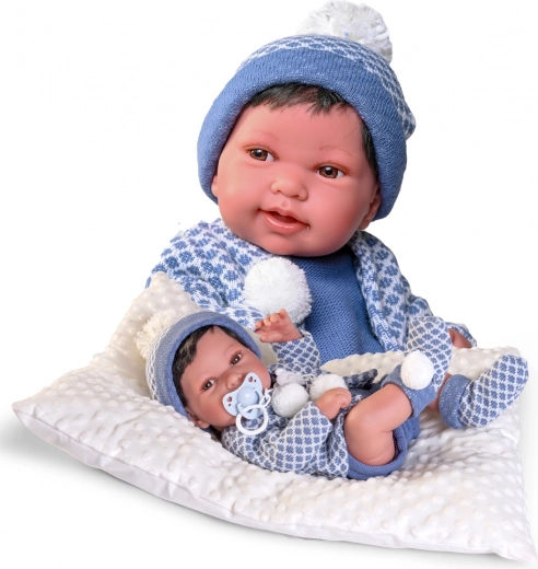 Antonio Juan - realistische baby pop met volledig vinyl lichaam 42 cm