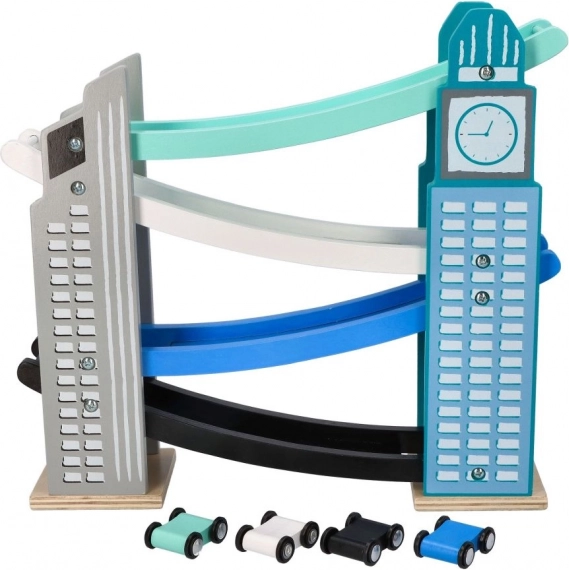 Wooden Raceway Skyscraper Companion