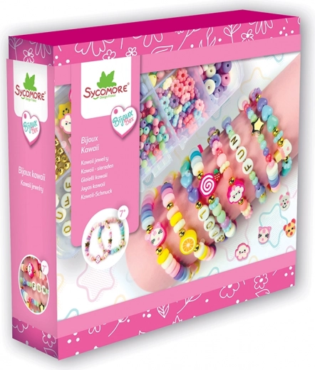 Creazione di gioielli – braccialetti con perline in polimero Kawaii