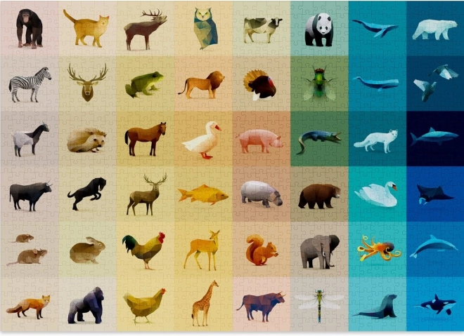 Puzzle CLOUDBERRIES Fauna 1000 pieces