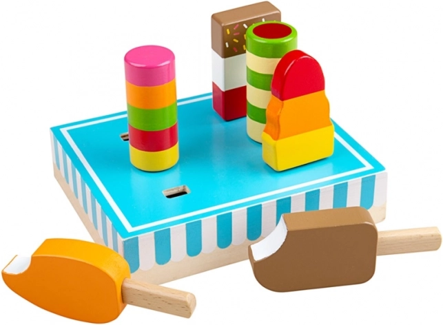 Glaces en bois Bigjigs Toys