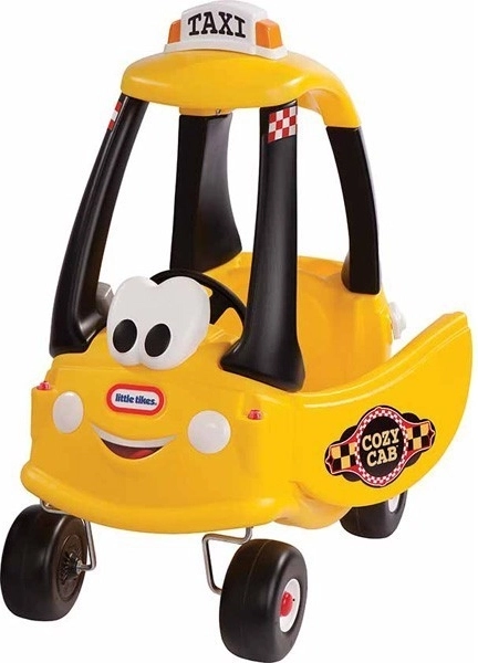Little Tikes Cozy Coupe taxi ride-on for kids – Yellow