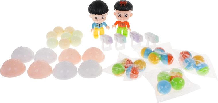 Kreativní hra s figurkami a doplňky