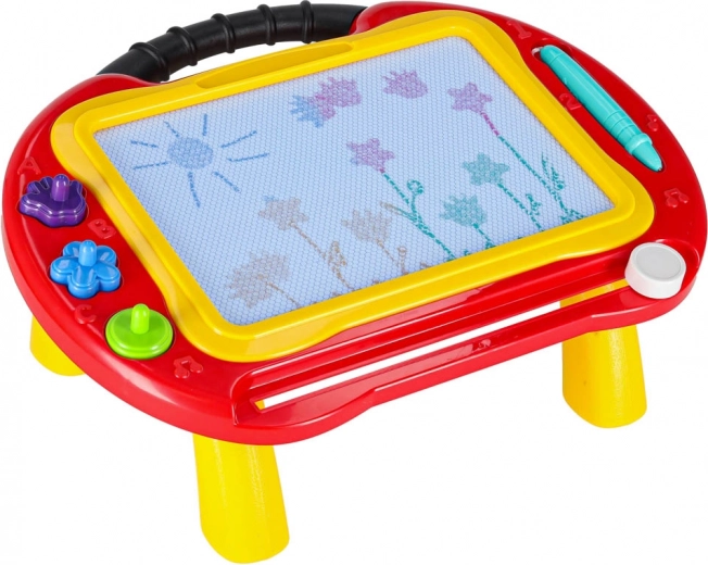 2v1: stabilna mizica in prenosna tabla