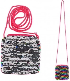 Handbag with Color-Changing Sequins