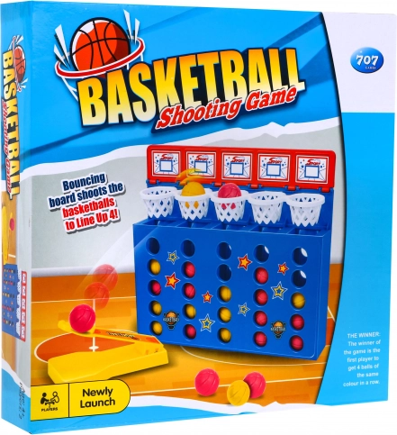Logical arcade game "Basketball - 4 in a row"