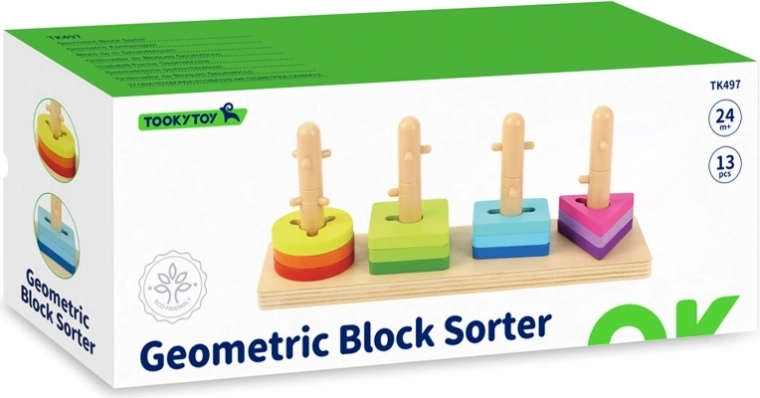 Base in legno robusta con quattro pioli