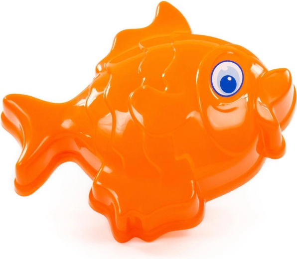 Great fish prints in sand