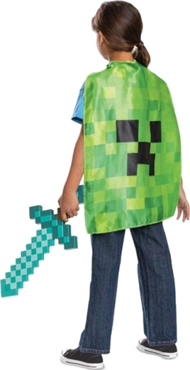 Creeper cape for quick dress-up