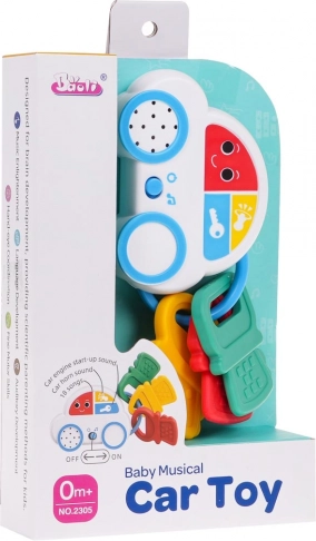 Interactive Car with Keys for Little Ones