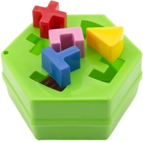 9 otvorů pro učení tvarů