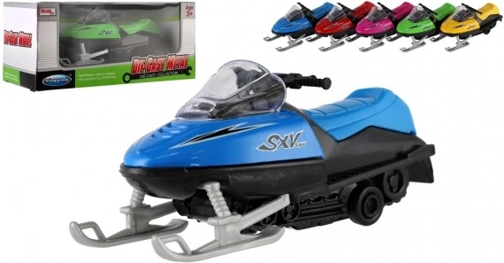 Snowmobile 13 cm with pull-back action