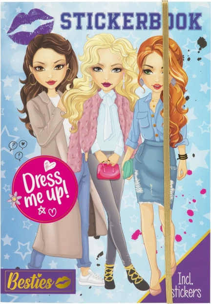 Sticker Book – Dress Your Doll A4