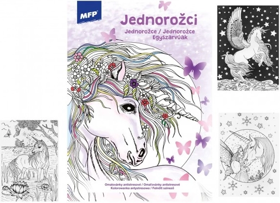 Anti-stress Coloring Book - Unicorns