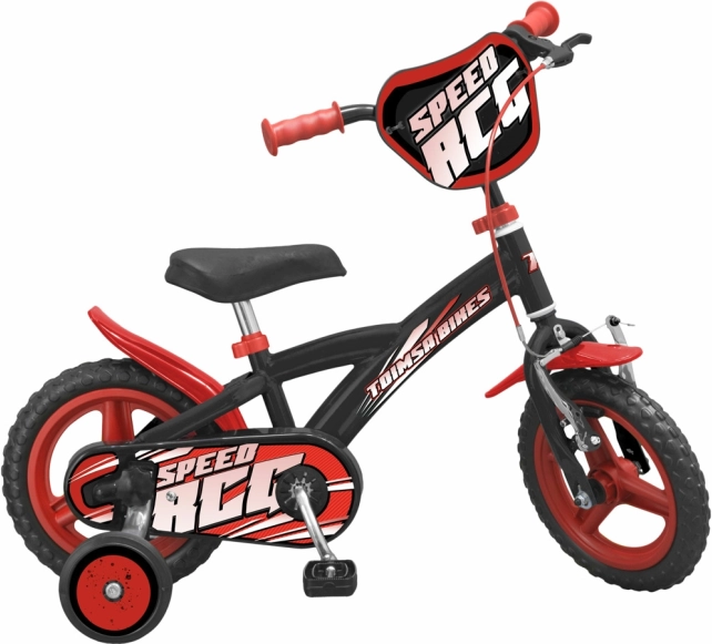 Dětské kolo TOIMSA Speed 12" černo‑červené