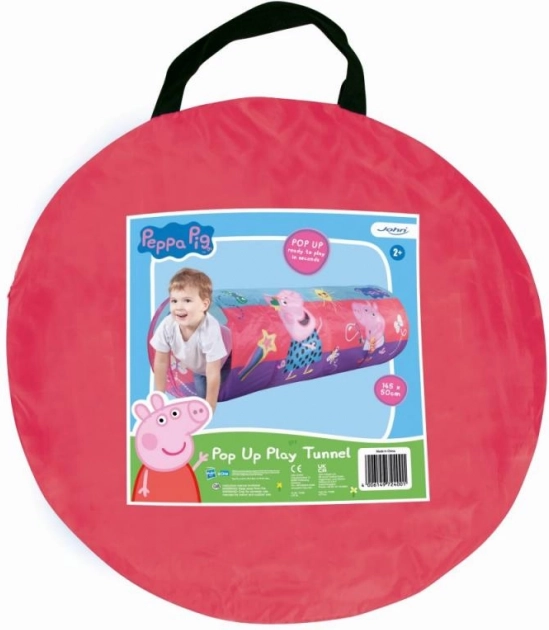 Tunnel Pop-Up Peppa Pig, 145x50 cm