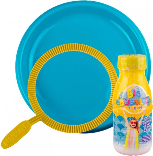 TUBAN bubble set with circular wand and bowl + 250 ml solution