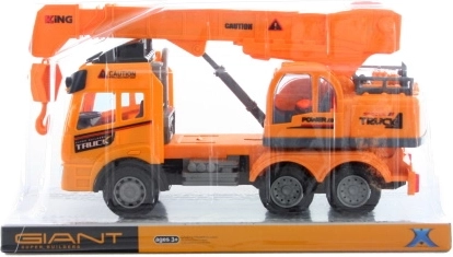 Plastový autožeriav na zotrvačník