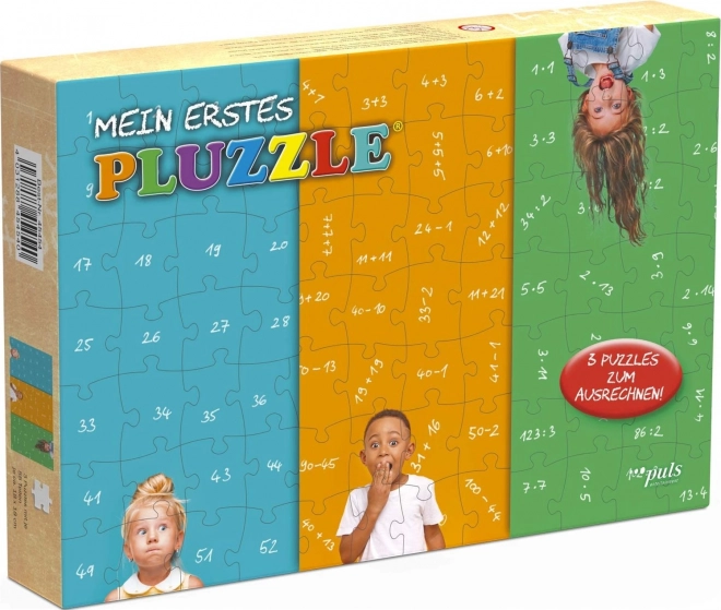 Pluzzle My First Math Puzzle 3×56 Pieces