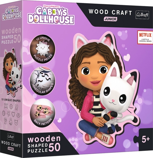 Wooden Puzzle Junior Gabby 50 Pieces