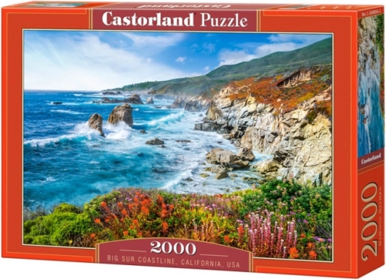Puzzle 2000 Pieces Big Sur Bay California