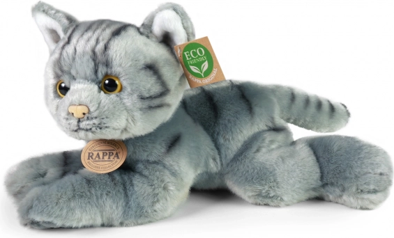 Rappa plush ecological gray cat