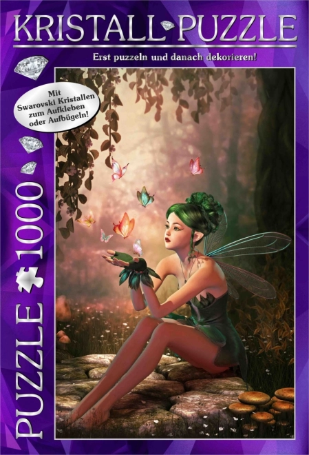 Fairy Forest Puzzle with Swarovski Crystals, 1000 Pieces – M.I.C.