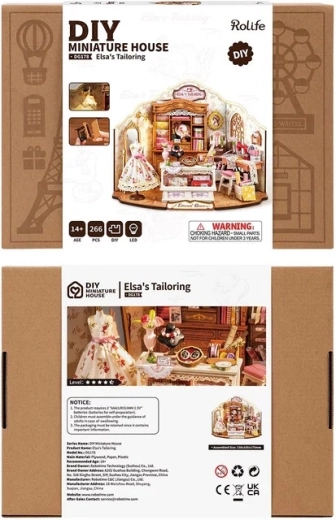 Gift-ready packaging with instructions