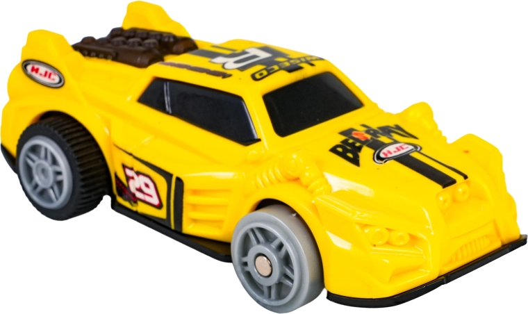 Gyors, világítással ellátott kisautó