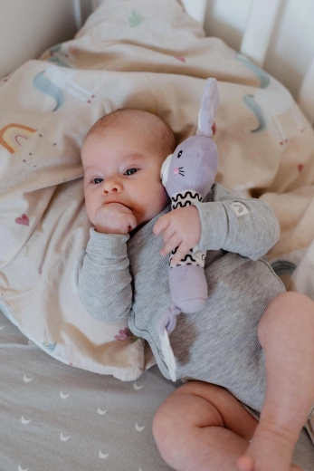 Zacht piepgeluid voor gehoorontwikkeling