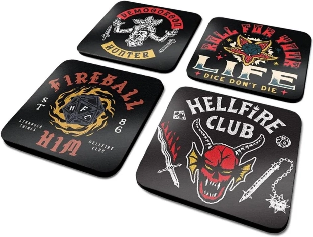 Stranger Things 4 Coaster Set