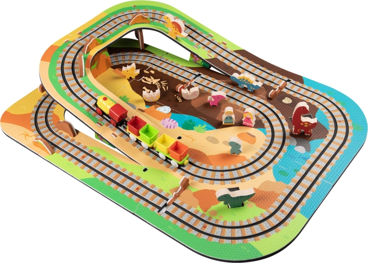 Flexible track building and rich accessories