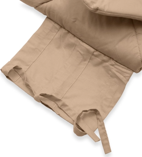 Praktische veterstrik zonder metaal en plastic