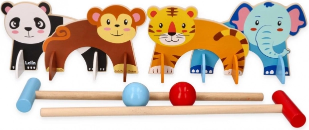 Children's Croquet with Animal Theme