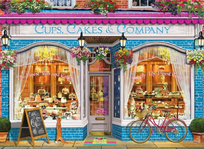 Puzzle Eurographics Sweetshop Jars, Cupcakes & Company 1000 Pieces