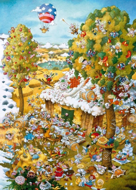1000-Piece Puzzle Paradise in Summer