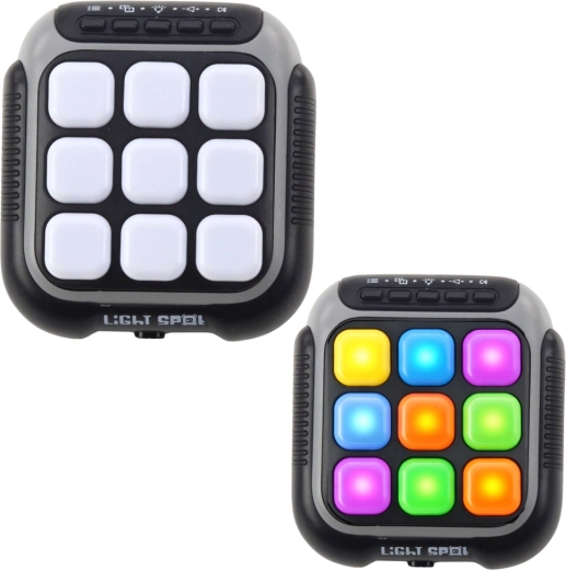 Backlit buttons and clear feedback