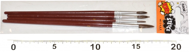 Set of Flat Brushes for Artists