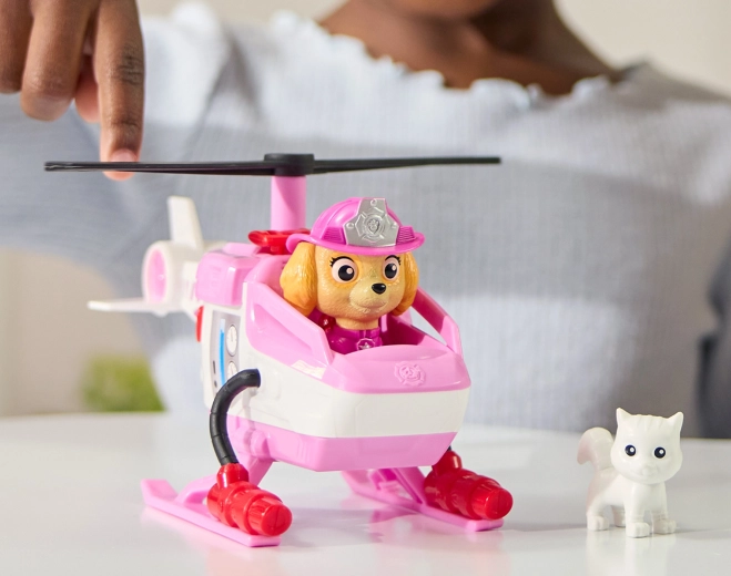 Vrteči se rotor in stabilno pristajanje