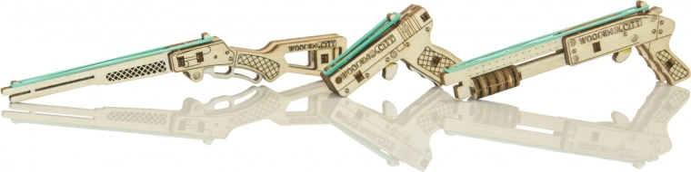 Wooden 3D Puzzle WOODEN CITY Mini Weapons Set