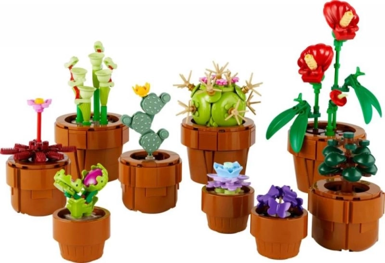 Nine mini plants for maximum versatility