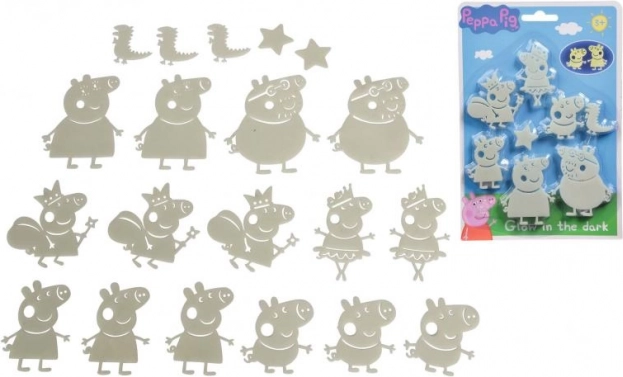 Peppa Pig glowing figurines