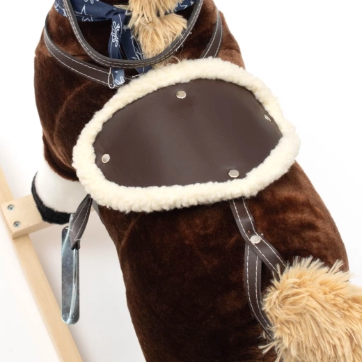 Puha plüss és kényelmes nyereg